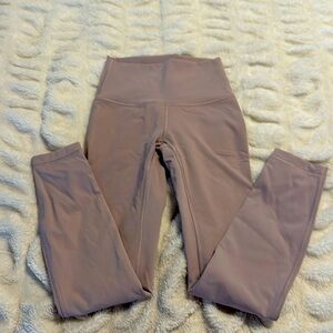 Lululemon rose leggings size 2